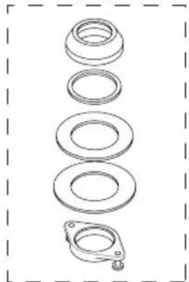 TOTO Vivian TL220DD1 - INCLUDED PARTS - 3