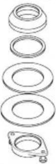 TOTO Vivian TL220DD1 - PIÈCES INCLUDES - 4