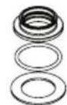 TOTO TBMV2 - Hole/4 Hole Roman Tub Rough-in - 14