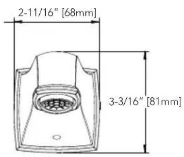 TOTO Connelly TS221E - ROUGH-IN DIMENSIONS / DIMENSIONES PRELIMINARES / DIMENSIONS BRUTES - 1