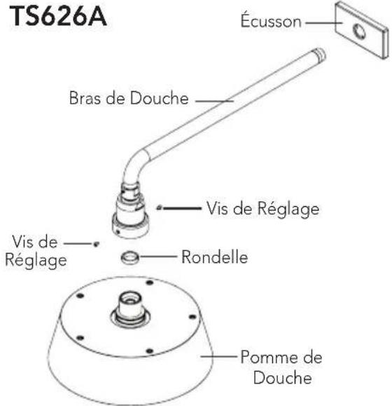 TOTO Upton TS630AR - AVANT DE COMMENCER - 2