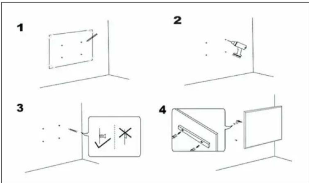 Klarstein Crystal Wall - Important installation instructions - 1