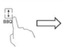 Klarstein Delicatessa 60 Flex - Función «BBQ» - 2