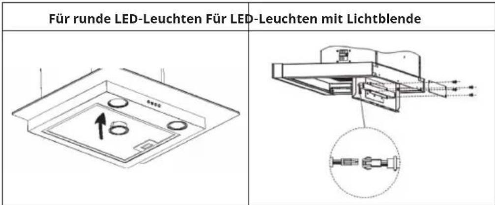 Klarstein Colette - Ersetzen der LED-Leuchte - 1