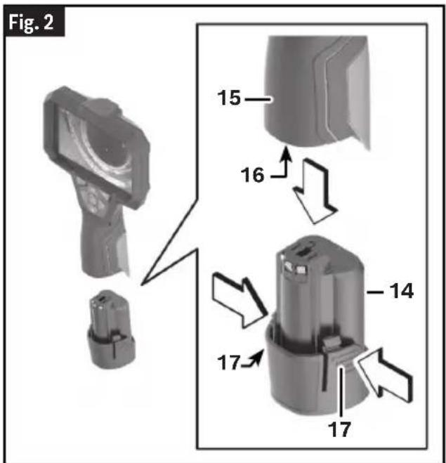 BOSCH GIC5-27 Professional - Retirada de un paquete de bateria - 1
