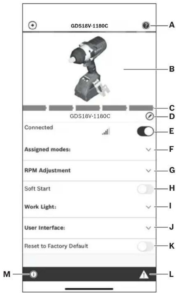 BOSCH GDS 18V-1180 Professional - Connectivity - 1