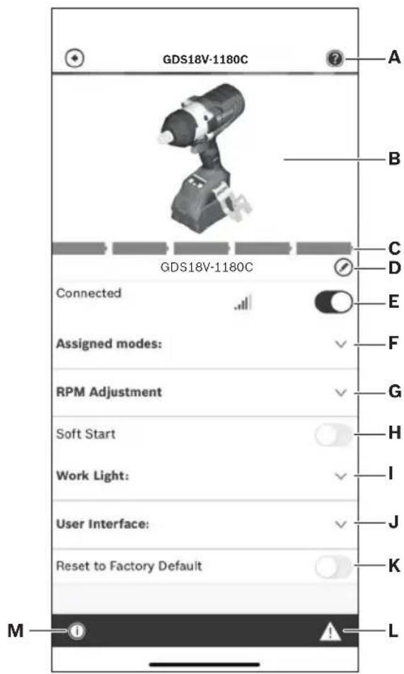 BOSCH GDS 18V-1180 Professional - Conectividad - 1