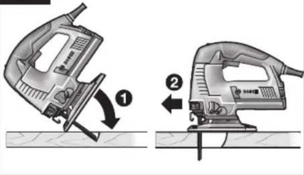 BOSCH JS470EB Professional - CONSEILS POUR LES COUPES CIRCULAIRES : - 1