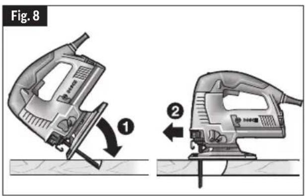 BOSCH JS470EB Professional - Coupe en plongée - 2