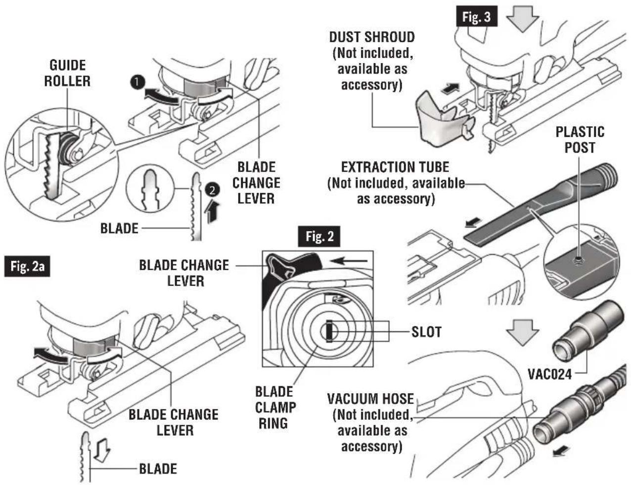 BOSCH JS470EB Professional - WARNING - 1