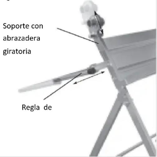 Fuxtec FX-SH1 - Soporte de sujeción giratorio y regla de medicación (fig. 1) - 1