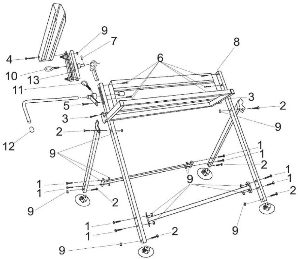 Fuxtec FX-SH1 - CONTENU DE LA LIVRAISON - 1