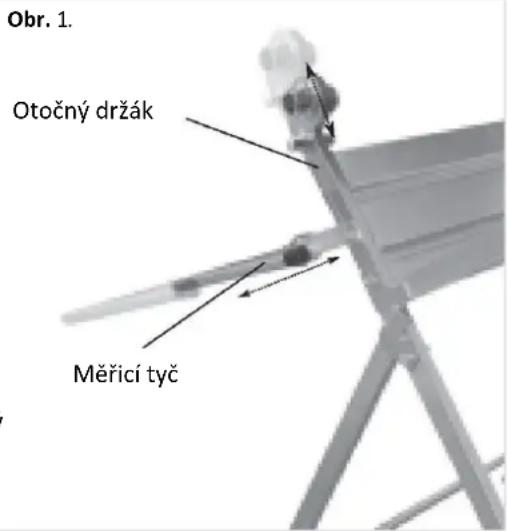 Fuxtec FX-SH1 - Otočný držák svorky a měřić tyc (obr. 1) - 1