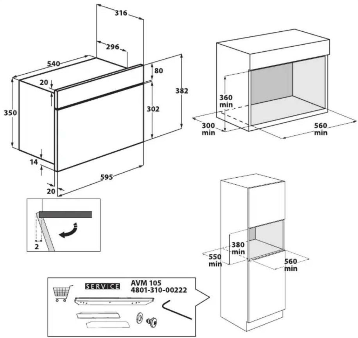 Atag MA6371A - Installatie/Installation - 2