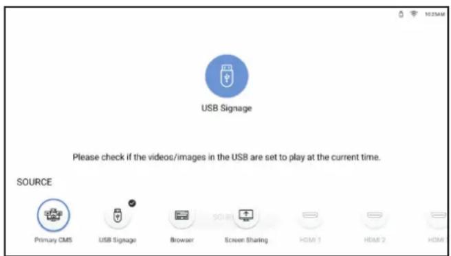 AG Neovo DS6551U - Signalisation USB - 1