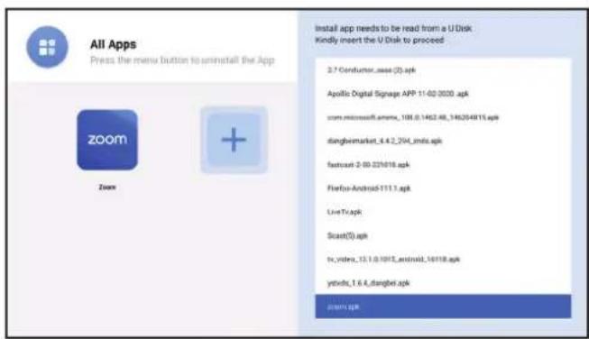 AG Neovo DS6551U - Installer des applications - 1