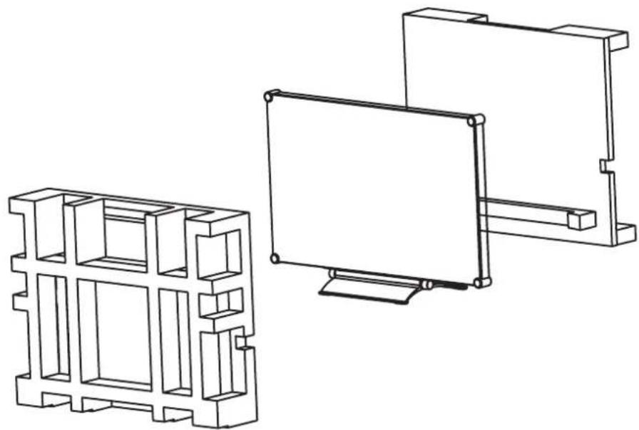 AG Neovo HX-2402 - Transport de l'écran LCD - 1