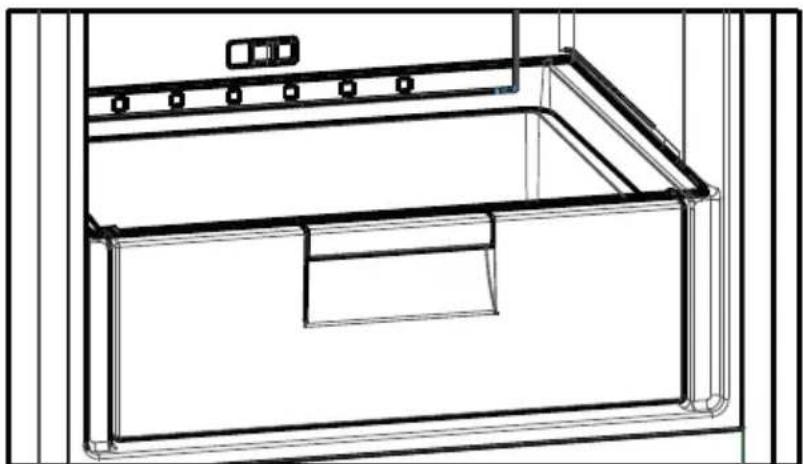 SHARP SJ-BA09RMXLC-EU - Rollende bewaarbox (in bepaalde modellen) - 1