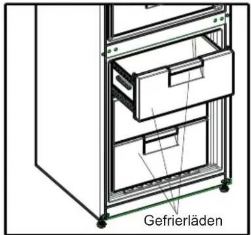 SHARP SJ-BA09RMXLC-EU - Entnehmen der Gefrierbox: - 2