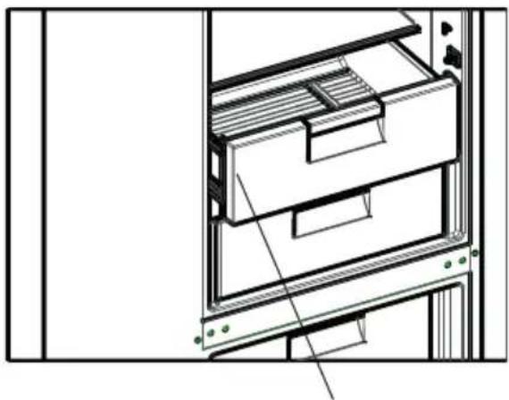 SHARP SJ-BA09RMXLC-EU - To remove the Chiller Shelf: - 2