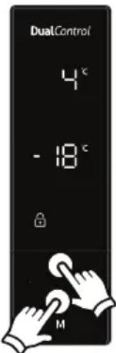 SHARP SJ-BA20IEXAC-EU - Kühltemperatur-Einstellung - 1