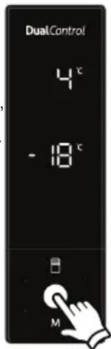 SHARP SJ-BA20IEXAC-EU - Definições de temperatura do congelador - 1