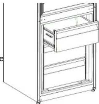 SHARP SJ-BA20IEXAC-EU - Herausnehmen des Gefrierfachs - 1