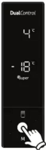SHARP SJ-BA20IEXAC-EU - Tijdens deze modus: - 1