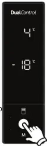 SHARP SJ-BA20IEXAC-EU - Instellingen vriezertemperatuur - 1