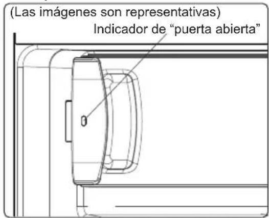 SHARP SJ-UD121T2W-EU - Indicador de "Puerta abierta": - 1