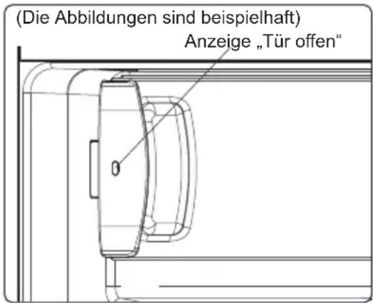 SHARP SJ-UD121T2W-EU - Anzeige „Tür offen“ - 1