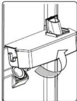 SHARP SJ-NFA35IHDBD-EU - Mounting the Water Tank - 1