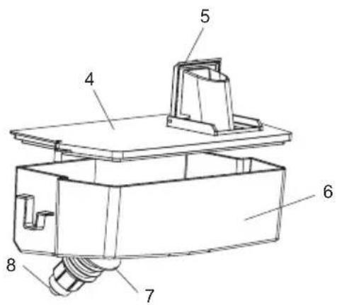 SHARP SJ-NFA35IHDBD-EU - Parts of the Water Dispenser - 2