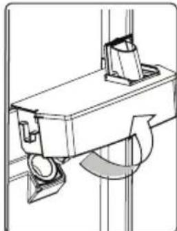 SHARP SJ-NFA35IHDBD-EU - Montieren des Wasserbehalters - 1