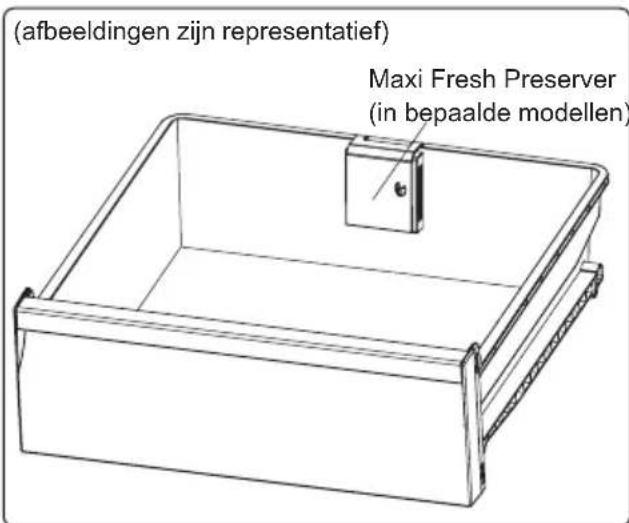 SHARP SJ-NFA35IHDBD-EU - Maxi Fresh Preserver (indien aanwezig) - 2