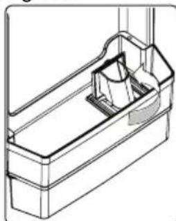 SHARP SJ-NFA35IHDBD-EU - Montieren des Wasserbehalters - 3