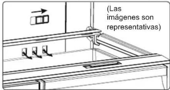 SHARP SJ-NFA35IHDBD-EU - Compartimento de almacenimiento de rodillos - 1