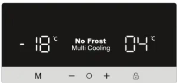 SHARP SJ-NFA35IHDBD-EU - Temperature Settings - 1