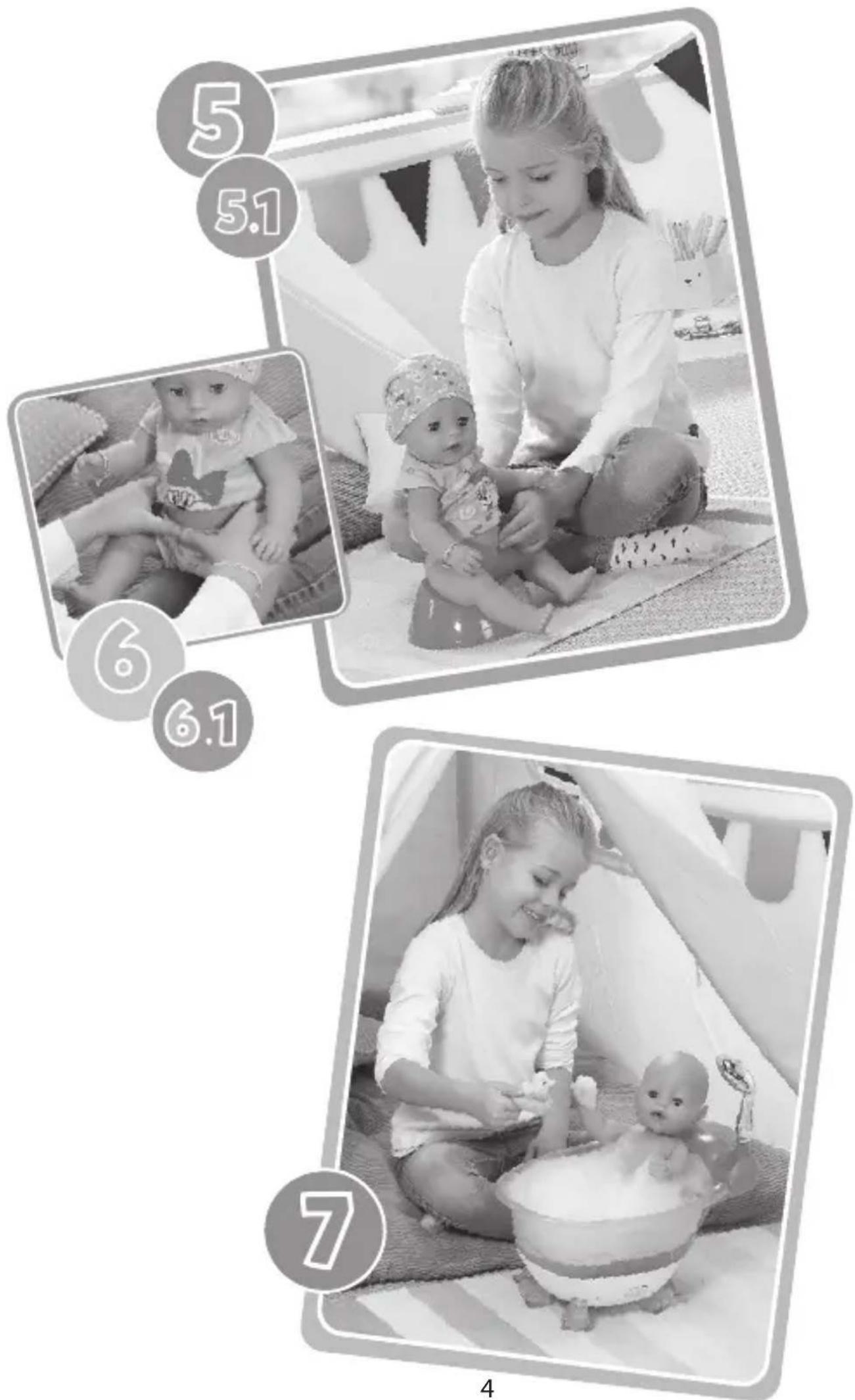 BABY born Eva 836408 - 8