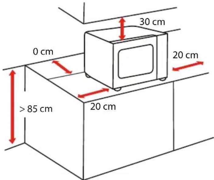 TOSHIBA MW2-MG20PF - NAMESTITEV - 1