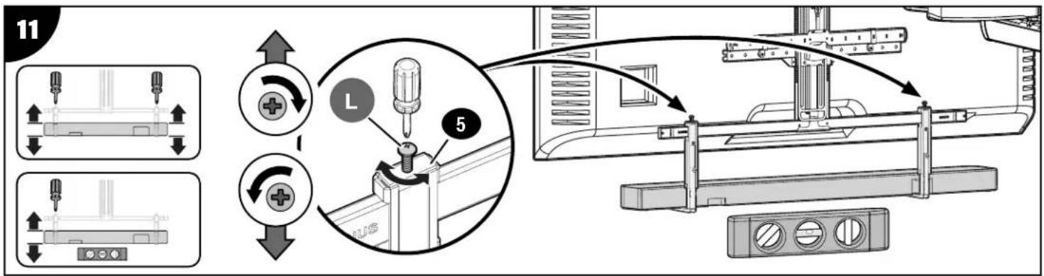 SANUS WSBSBTV1-B2 - ATTACH YOUR SOUNDBAR TO THE MOUNT - 3