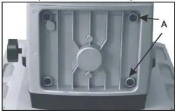 Fuxtec FX-EGH2800T - Replacing the counter plate - 1