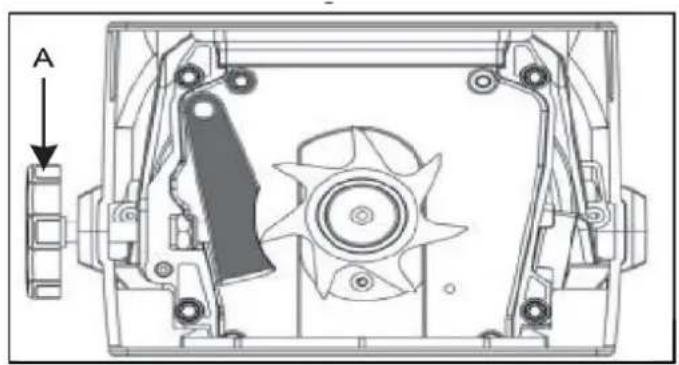 Fuxtec FX-EGH2800T - Adjusting the counter plate - 2