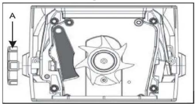 Fuxtec FX-EGH2800B - Adjusting the counter plate - 2