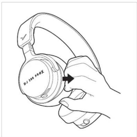 BEYERDYNAMIC DJ 300 PRO X CLUB - PODŁĄCZENIE KABLA PRZYŁĄCZENIOWEGO - 4
