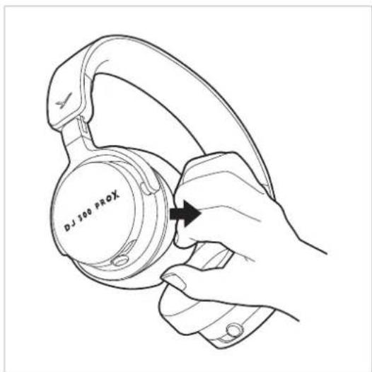 BEYERDYNAMIC DJ 300 PRO X CLUB - 更换耳垫 - 1