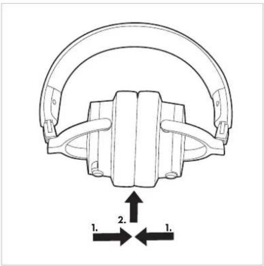 BEYERDYNAMIC DJ 300 PRO X CLUB - PODŁĄCZENIE KABLA PRZYŁĄCZENIOWEGO - 6