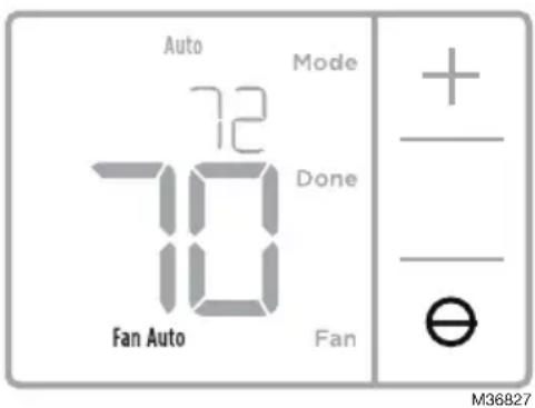 ProSelect PSTSN11AWH - Fan operation settings - 1
