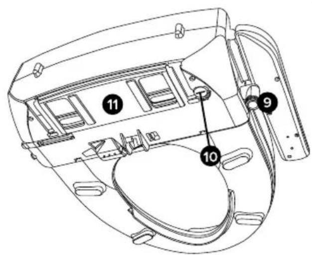Brondell Swash Select EM417 - Piezas del producto - 1