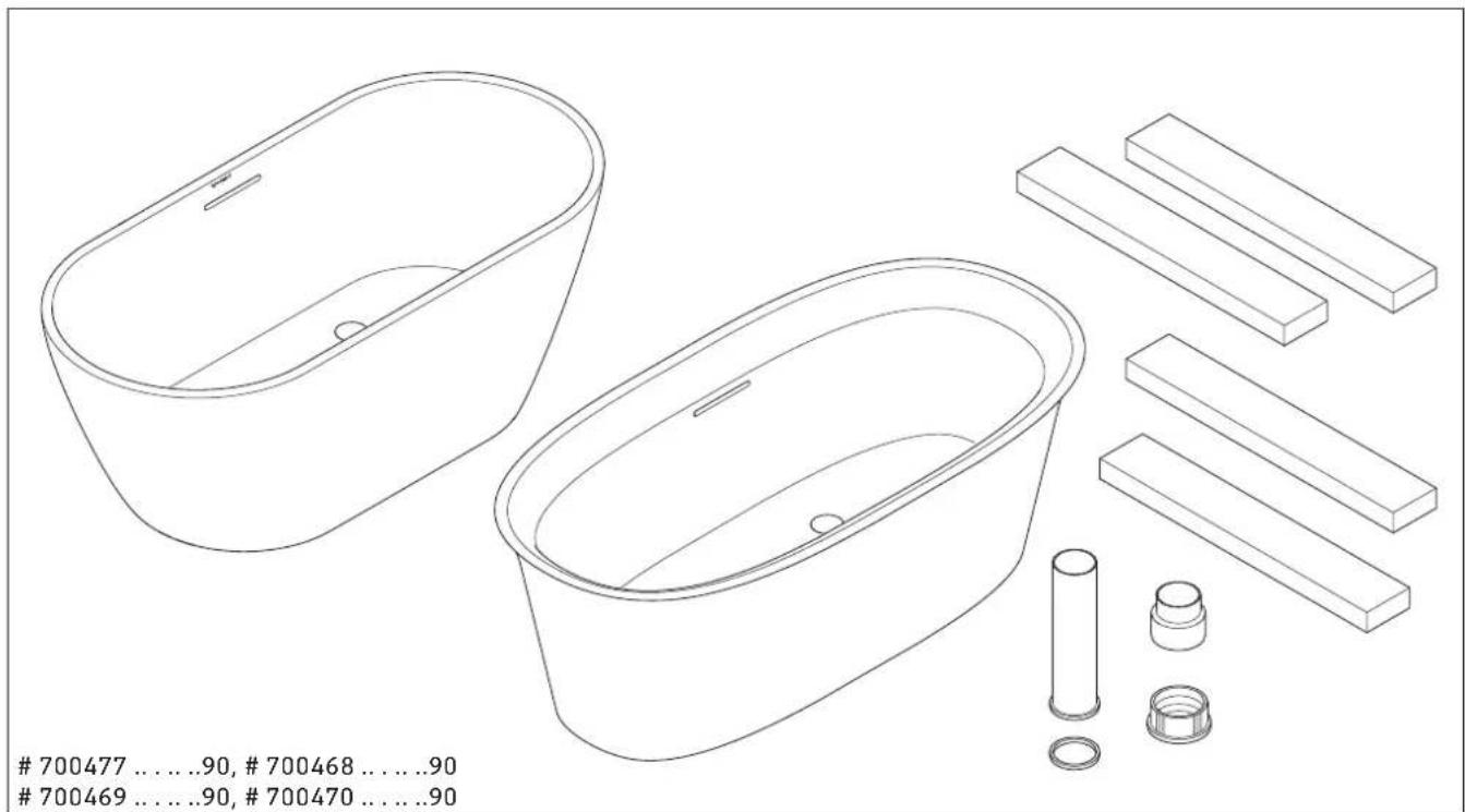 Duravit Luv 700461000000090 - ....90, # 700461 ....90 - 1